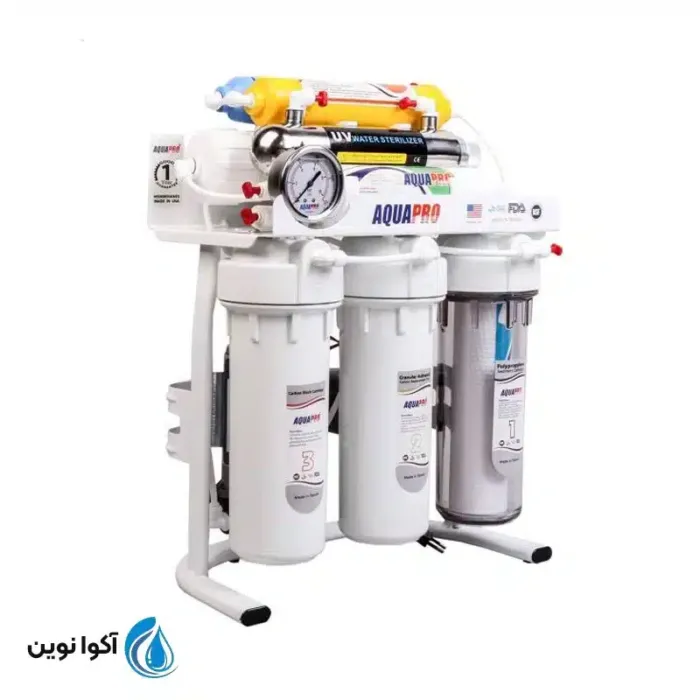 دستگاه تصفیه آب خانگی آکوا پرو 8 مرحله ای مدل RO8-ORP-UV