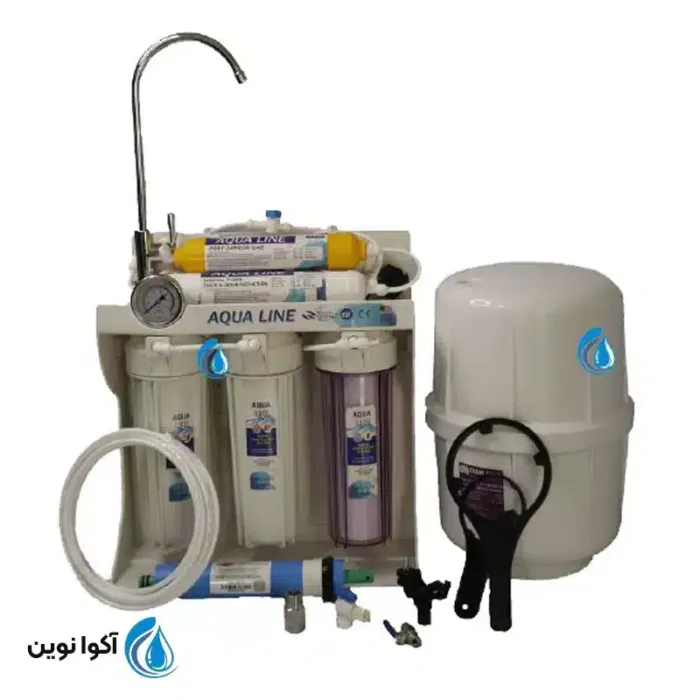 تصفیه آب آکوا لاین 6 مرحله ای مدل aqua line Ro6
