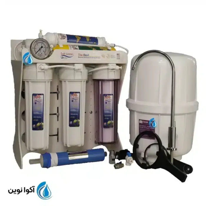 تصفیه آب سافت واتر 6 مرحله ای softwater